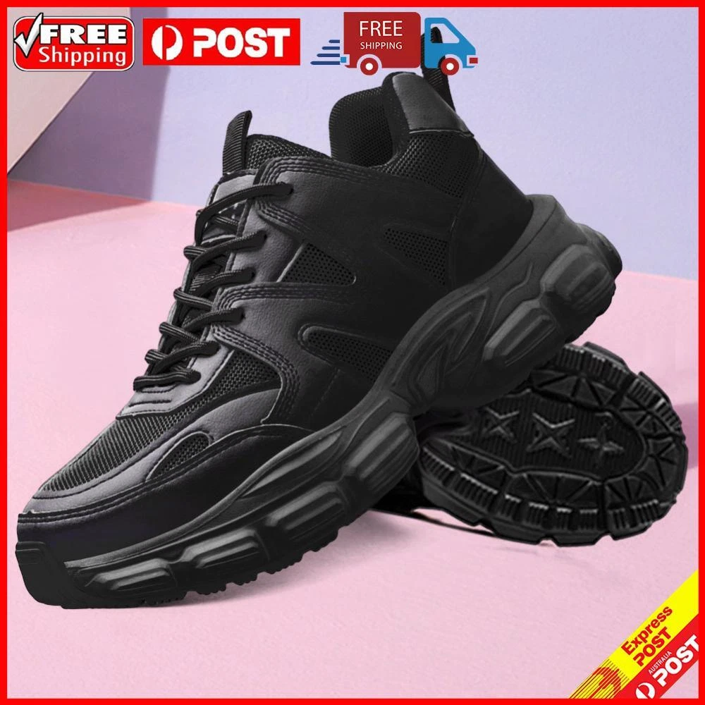 Women Steel Toe Work Shoes Lightweight Cushion Sneakers Breathable