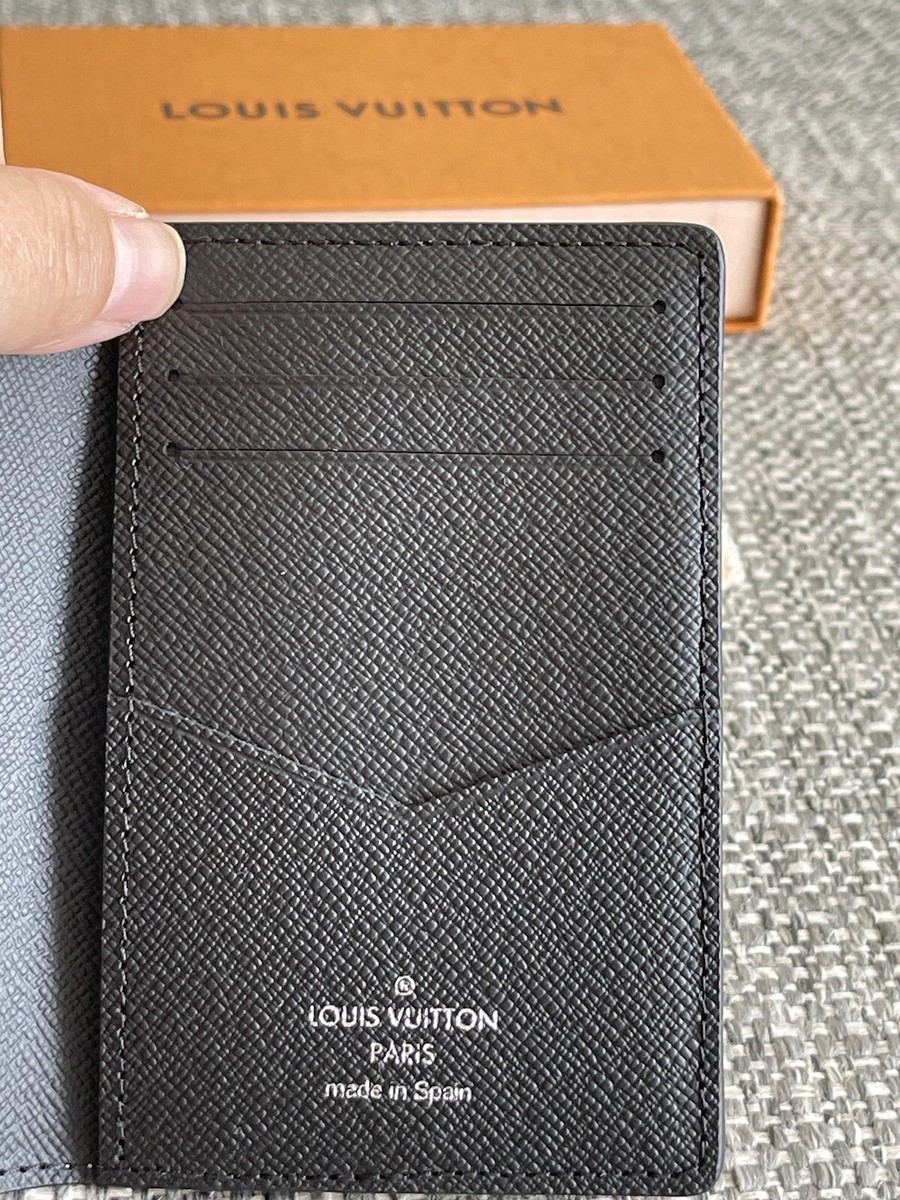 New Full Set LOUIS VUITTON Damier Graphite 3D Pocket Organizer