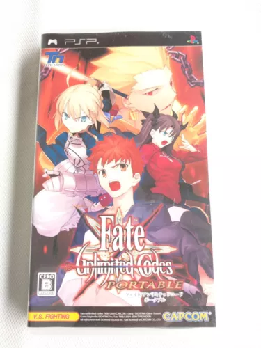 Fate Unlimited Codes Portable PSP CAPCOM 2008 Japanese Version