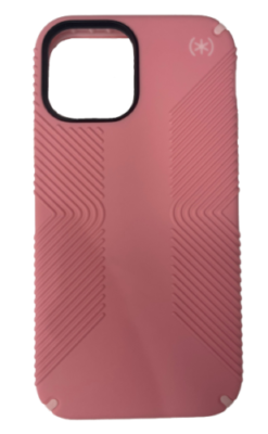 Speck iPhone 11/XR, 12 Mini, 12/12 Pro, 12 Pro Max Presidio Grip Vintage  Pink
