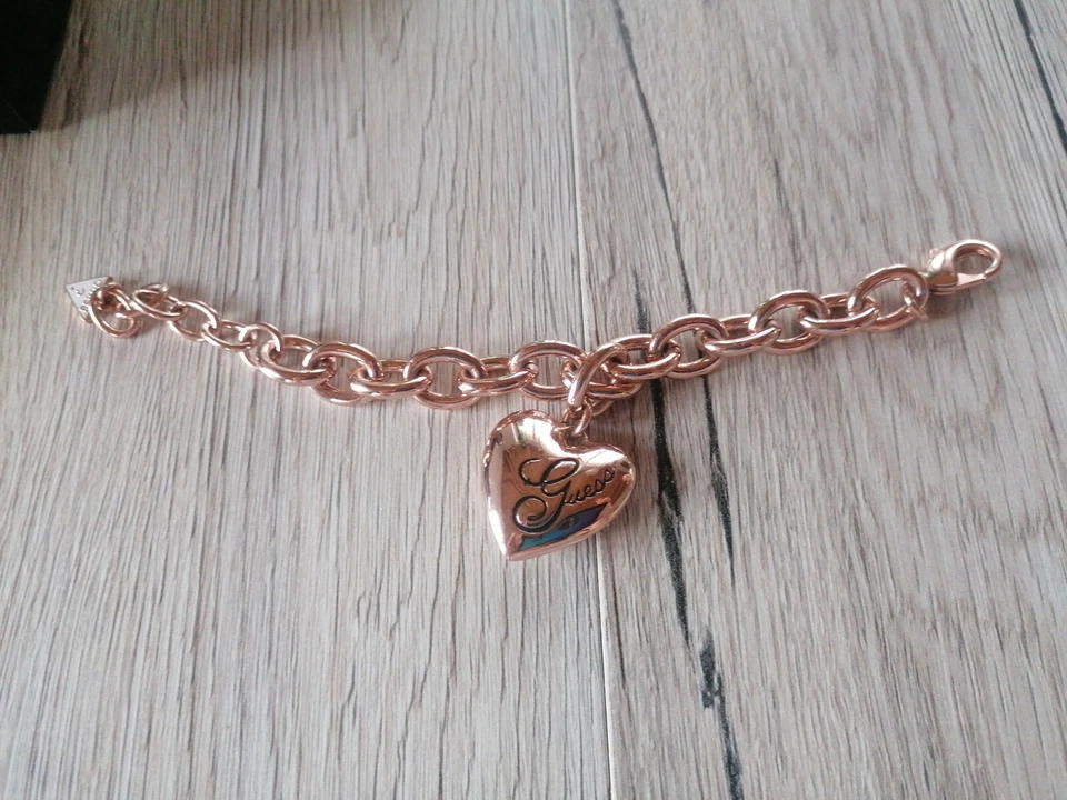 Guess Jewellery Armband mit Herz Roségold - Bild 3 von 4
