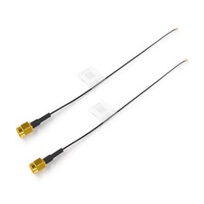 RF Cable SMA male to IPEX U.FL MHF1 female 50-Ohm 1.13mm Low Loss Coax, 2 pcs