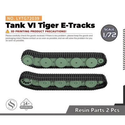 Yao's Studio LYTG72039 1/72 Model Upgrade Part German Tank VI Tiger E Track Link