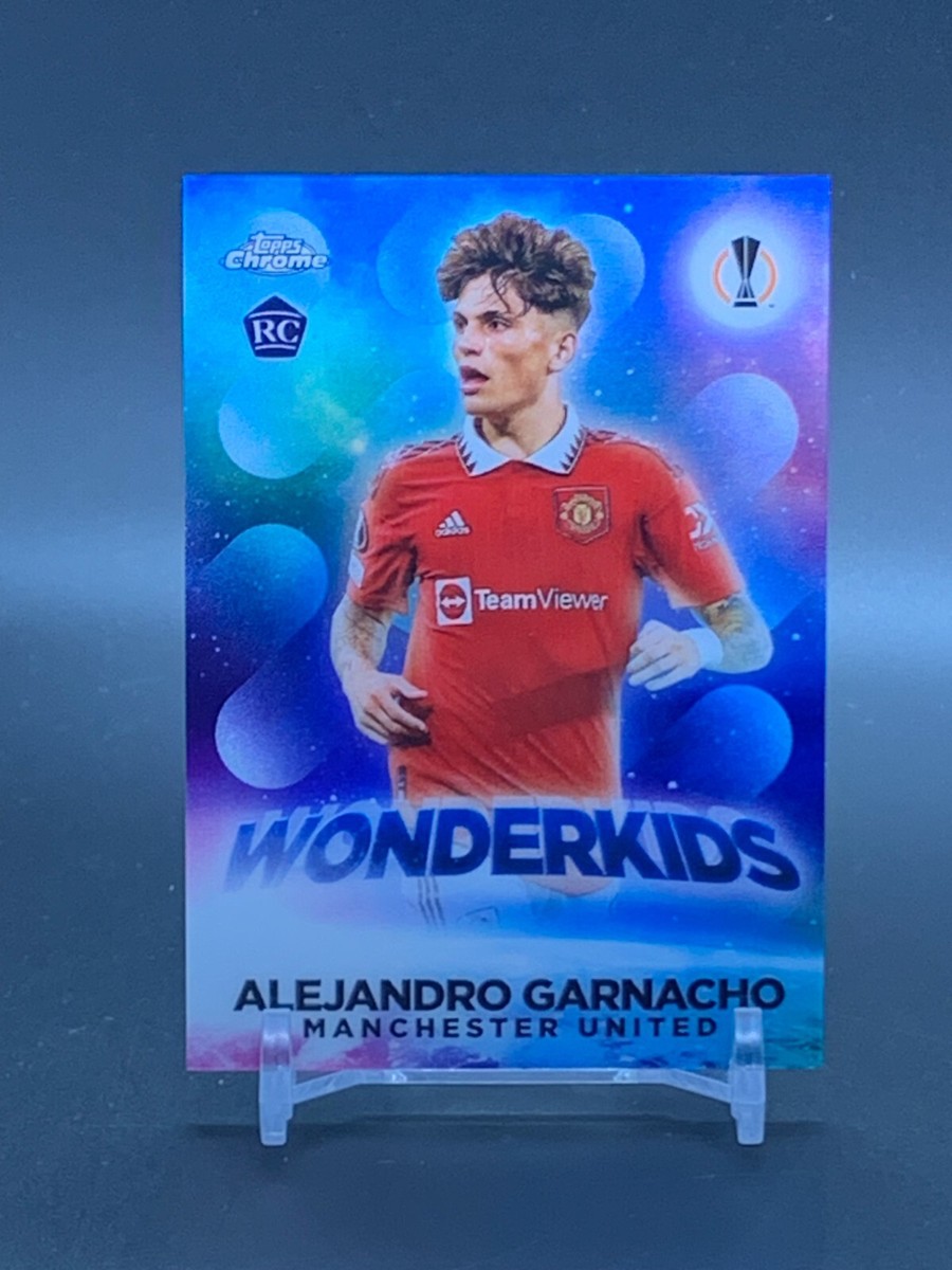 その他 2023 Topps Chrome Garnacho RC Auto 2022-23 Topps Chrome UEFA Wonderkids #W-10 ALEJANDRO