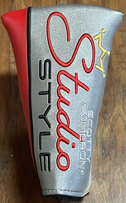 Scotty Cameron 2026 Studio Style Mid-Mallet Putter Headcover - New - Authentic