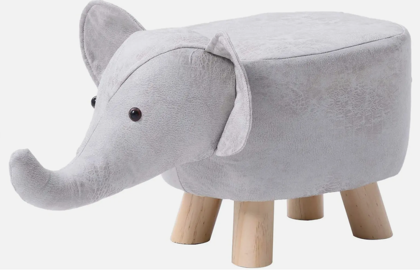 Animal Shape Ottomans Footstools Padded Cushion Rest Seat Footstool