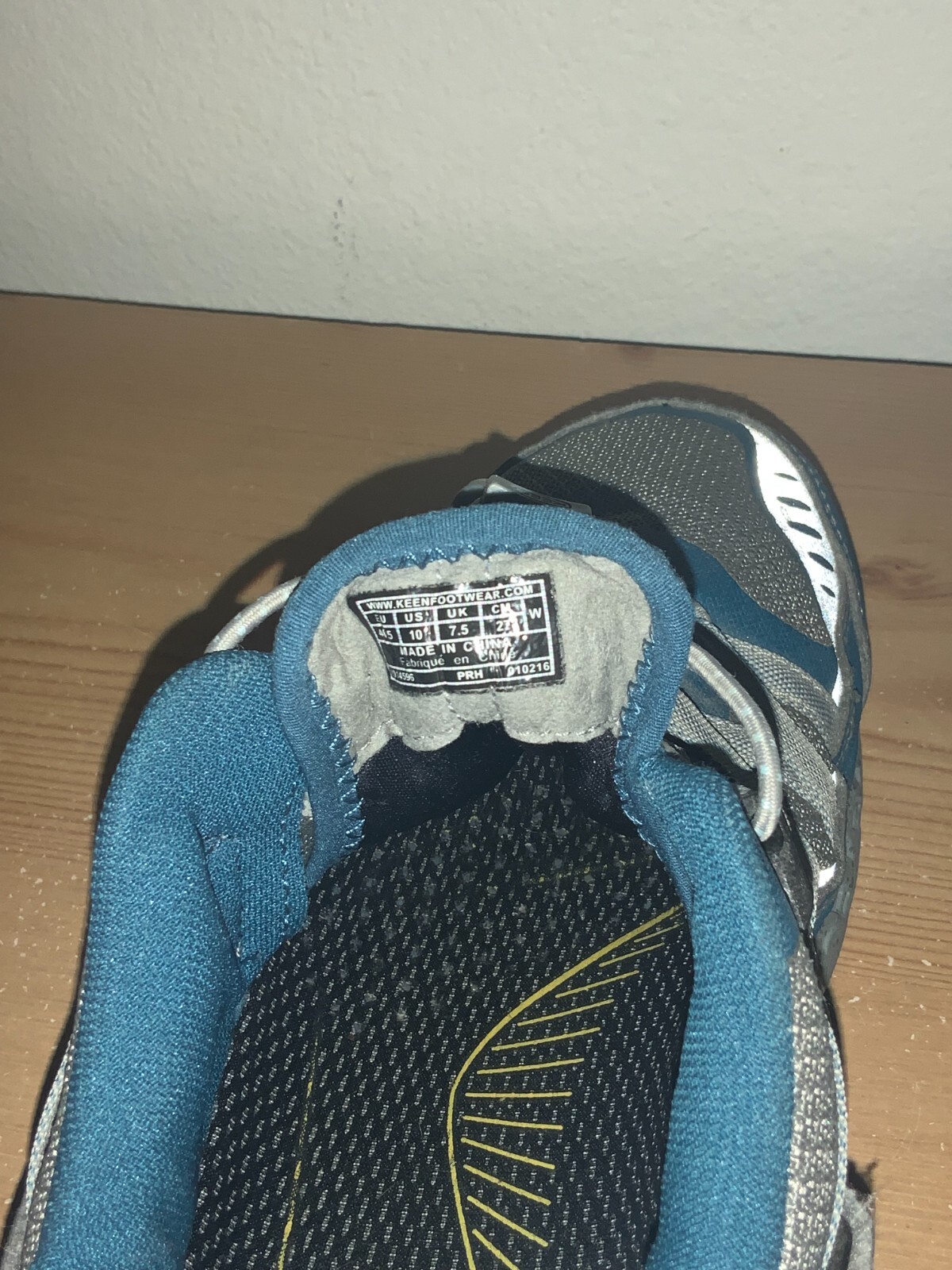 Scarpe da donna KEEN Versatrail trail running escursionismo leggere grigio blu taglia 10