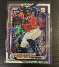 PASCANEL FERRERAS 2024 BOWMAN CHROME 1ST SPECKLE #/299 SP ASTROS FREE SHIP #240