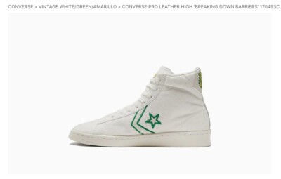 Size 11.5 - Converse Pro Leather High Breaking Down Barriers for Size 11.5 - Converse Pro Leather High Breaking Down Barriers for