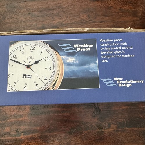 Weems & Plath Endurance Messing 145 Barometer Comfortmeter #631400 Maritim NEU - Bild 3 von 9