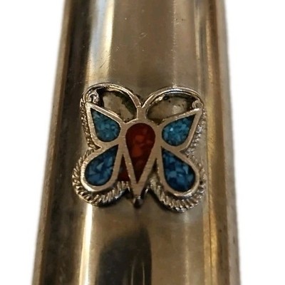 Butterfly-Themed Bic Lighter Metal Holder