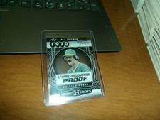 2025 LEAF SPORTS HEROES ALL DECADE 1970-1/1 PRE-PRODUCTION PROOF-ROLLIE FINGERS
