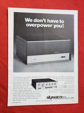 Dynaco Stereo 150 amplifier promo advertisement "Stereo Review" 1975
