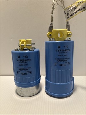 Lot Of 2 GenuineHUBBEL Lock HBL26519 & HBL 26516 Female And Male Plug Connectors