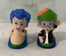 Bubble Guppies Gil Nonny Rolling Figures Roller Ball Nickelodeon Nick Toy Set
