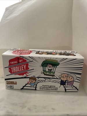 Trial by Trolley Party Game Adult Card Game Moral Dilemmas and Murder