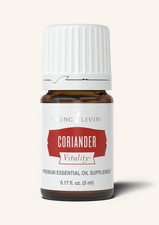 New Sealed Young Living 100 Pure Essential Oil - CORIANDER VITALITY - 5 mL