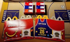 2026 set 6 unopened McDonald's Happy Meal All American Game x Crocs  2box New