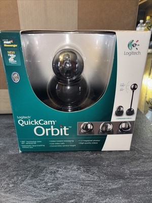 Logitech QuickCam Orbit Mechanical Pan And Tilt Camera LOC U