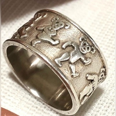 925 Sterling Silber Teddybär Bandring Mexiko