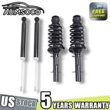 4X Front & Rear Struts Shocks Absorbers For VW Beetle Jetta Golf - 171525 343280