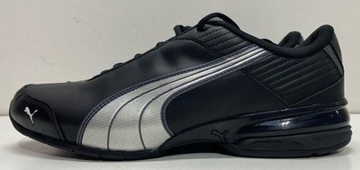 Puma Super Elevate Running Shoes Men's Sz 9 - Black, White, Dark Shadow