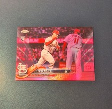 Tyler O'Neill 2018 Topps Chrome PINK REFRACTOR Rookie Card #HMT8 RC Orioles. rookie card picture