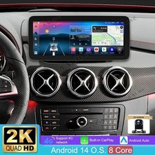 12.3" 4+64G Android 15 Autoradio Navi Kam F&uuml;r Mercedes Benz B Klasse W246 NTG5.0