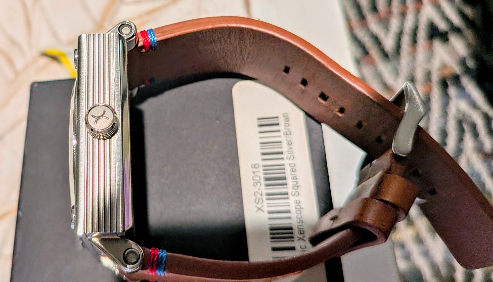 Xeric Xeriscope Squared Automatic Watch – Silver/… - image 3