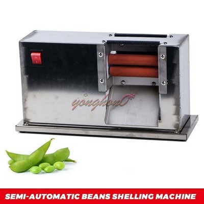 50R/Min Semi-automatic bean sheller machine Bean Removing Machine Pea Peel *tm