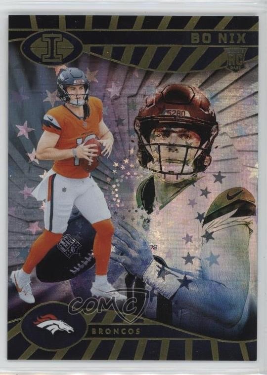 2024 Panini Illusions Trophy Collection Galactic Bo Nix #22 5z0