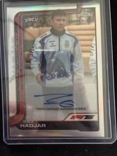 2025 Topps Chrome F1 Formula 1 Isack Hadjar Rookie RC Auto Autograph Refractor