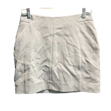 Marni Light Grey Women's Pencil Mini Skirt Size 40