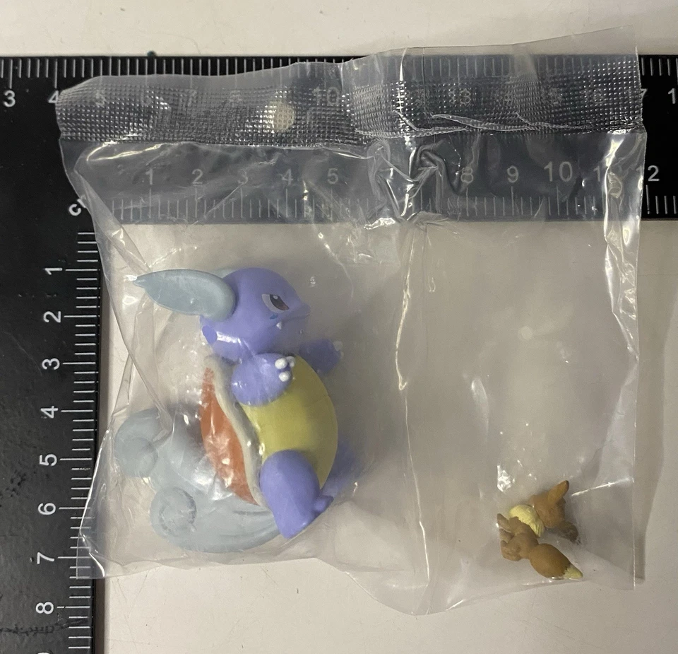Pokemon Bandai Scale World 1/20 Eevee Evoli Eievui Kameil Wartortle Carabaffe - Photo 3/4