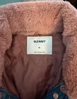 Old Navy Faux Fur Collar Jean Jacket Women Size Medium NWT — photo 3