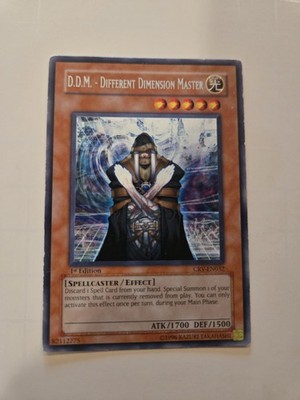 D.D.M. - Different Dimension Master [1st Edition] CRV-EN032 YuGiOh CyberneticRev