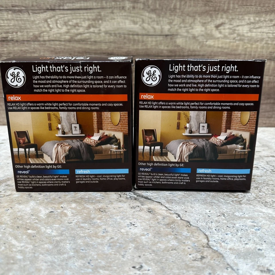 2X GE Relax LED HD Light PAR38 15W Dimmable Bulb 1200 Lumens Warm White 90W - Image 3 of 4