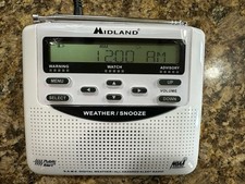 Midland WR-120DSP NOAA Weather Alert Radio Digital All Hazards Works/blemishes