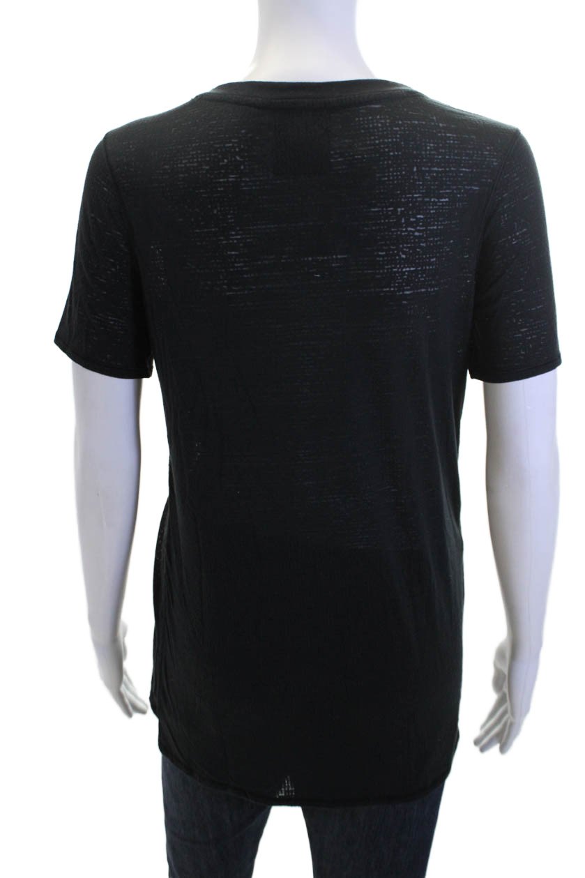 Lululemon Womens Black Basic Crew Neck Short Slee… - image 3