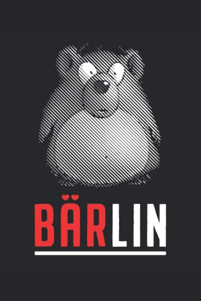 Notizbuch A5 BäRlin BäR 110 Seiten Liniert, Schreibheft, Tagebuch-image