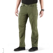 Men's 5.11 Tactical Apex TDU Green Work Utility Pants Size US 34 × 32