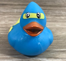 Rubber Duck Masked Super Hero Decor Jeep Car Home Office Cute Ornament