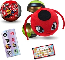 Miraculous Ladybug MiraBall, 3-in-1 Surprise, 1 Pack, Blind Box Toys for Kids