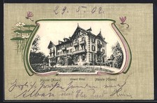 Old postcard Münster/Alsace, Grand Hotel, Art Nouveau 1902 