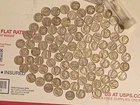 Lot of 98 - Mercury Dime 2 Rolls 1930's-40's Circulated 90% Silver