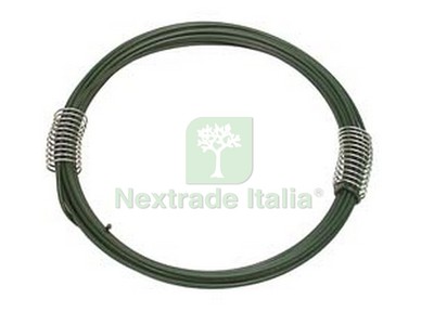 Filo Stendibiancheria Plastificato Trasparente Con Anima In Acciaio Ottonato Mm 5 Vendita Al Metro 3030