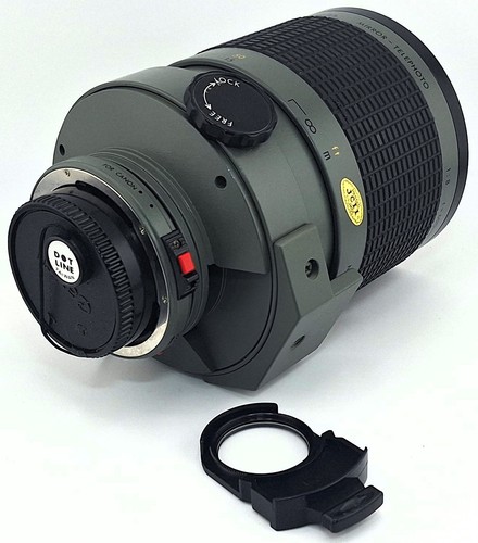 Sigma Mirror-Telephoto 600mm f/8 Canon FD Camera Lens Made in Japan w/ Hood - Picture 4 of 8