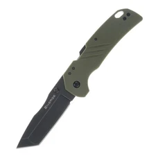 Cold Steel Engage OD Green GFN Folding Knife 3.12in Black Tanto Blade
