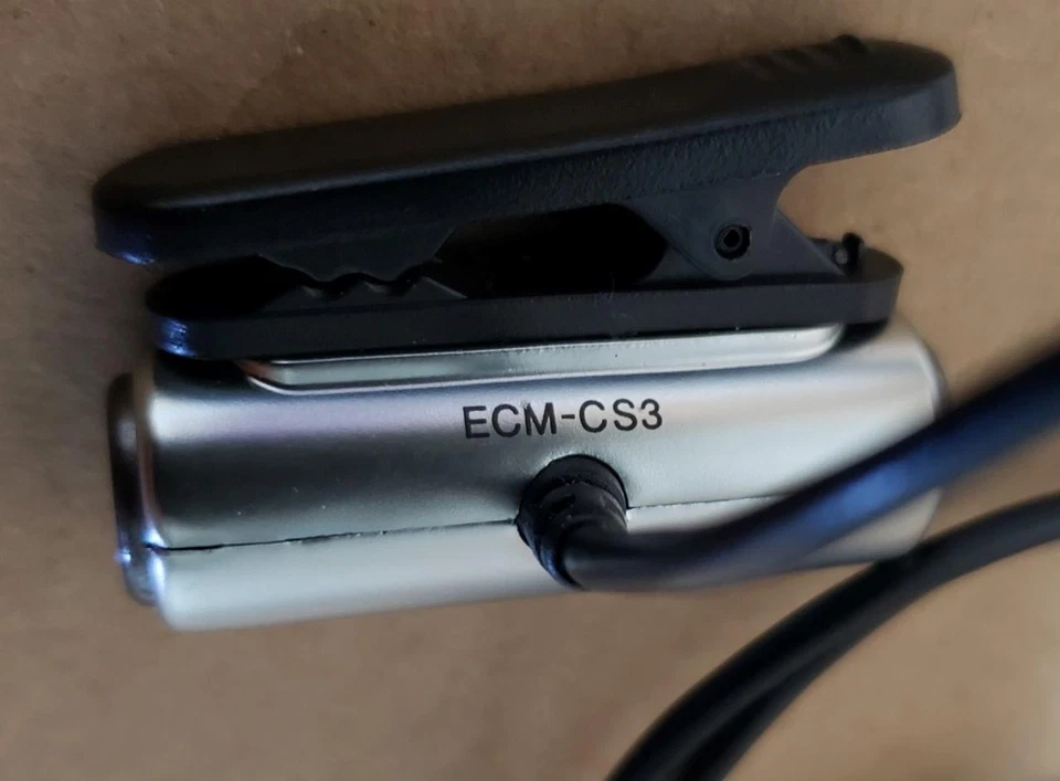 MICRÓFONO LAVALIER SHURE SM93 ECM-CS3! N433 H Foto 3 de 4