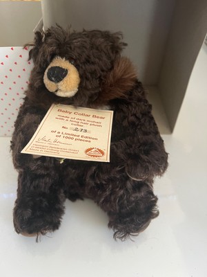 HERMANN-SPIELWAREN LIMITED EDITION BABY COLLAR BEAR MADE IN GERMANY 273/1000